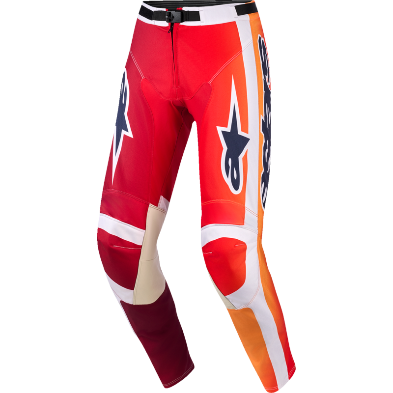 3720426-3198-34 ALPINESTARS PANT RACER PORTL RED/GRAY 34 PANT RACER PORTL RED/GRAY 34 PANTS-MENS 