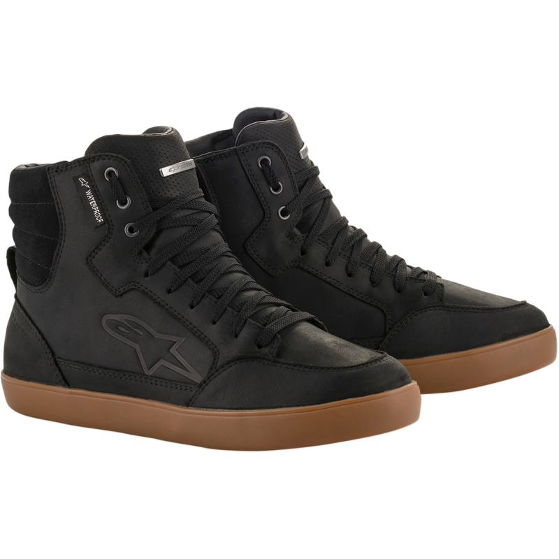 2542015-1084-9 ALPINESTARS-ROAD SHOE J-6 BLACK GUM 9 SHOE J-6 BLACK GUM 9 SPORT RIDING SHOES 