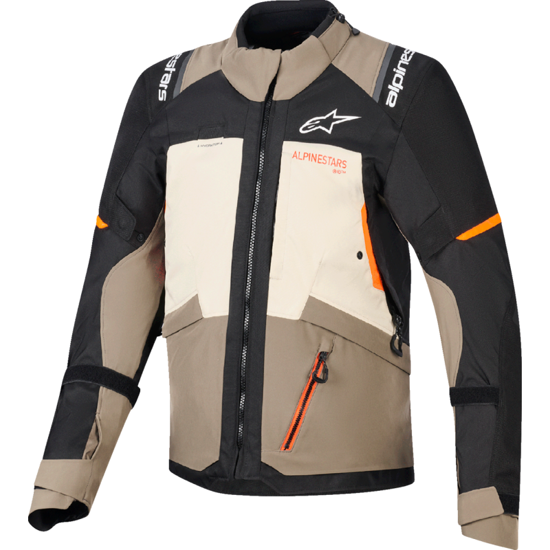 3200526-9272-XL ALPINESTARS-ROAD JACKET ANDES V4 DS WALNUT/MASTIC/BK XL JACKET ANDES V4 DS WALNUT/MASTIC/BK XL JACKETS- TEXTILE MENS 