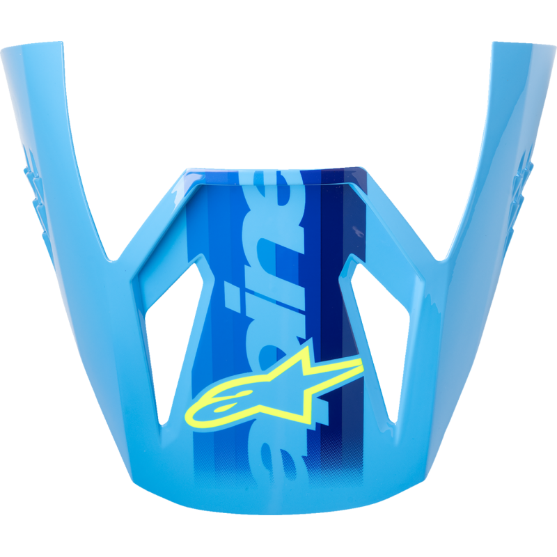 8980726-7232 ALPINESTARS VISOR SM3 FORCE CYAN VISOR SM3 FORCE CYAN VISORS & PEAKS 