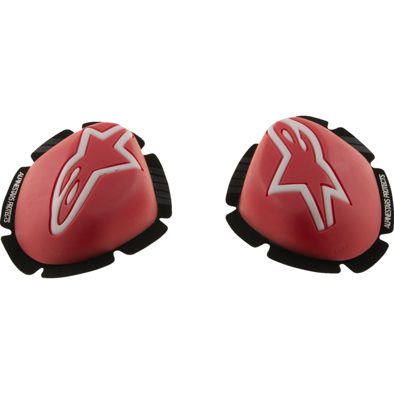 6400126-32 ALPINESTARS-ROAD SLIDER KNEE GP TECH RED WHITE SLIDER KNEE GP TECH RED WHITE APPAREL PARTS & ACCESSORIES 