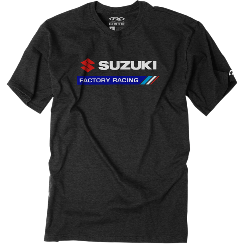 22-87408 FACTORY-EFFEX TEE SUZ FCTRY RACIN BK 2X TEE SUZ FCTRY RACIN BK 2X T-SHIRTS-MENS 