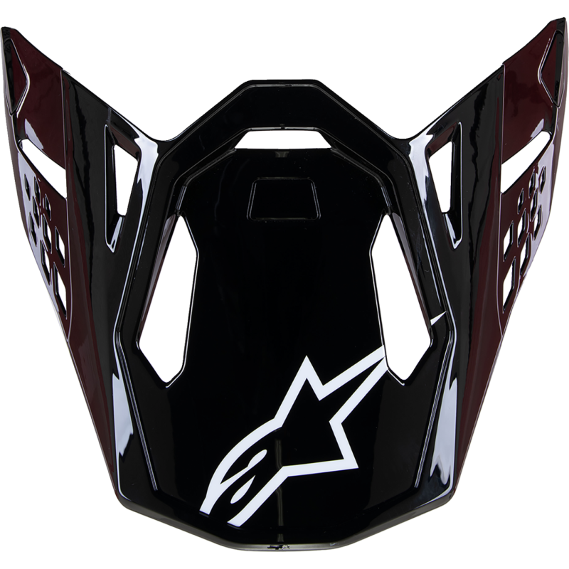8980123-1188-OS ALPINESTARS VISOR SM10 BLACK CARBON VISOR SM10 BLACK CARBON VISORS & PEAKS 