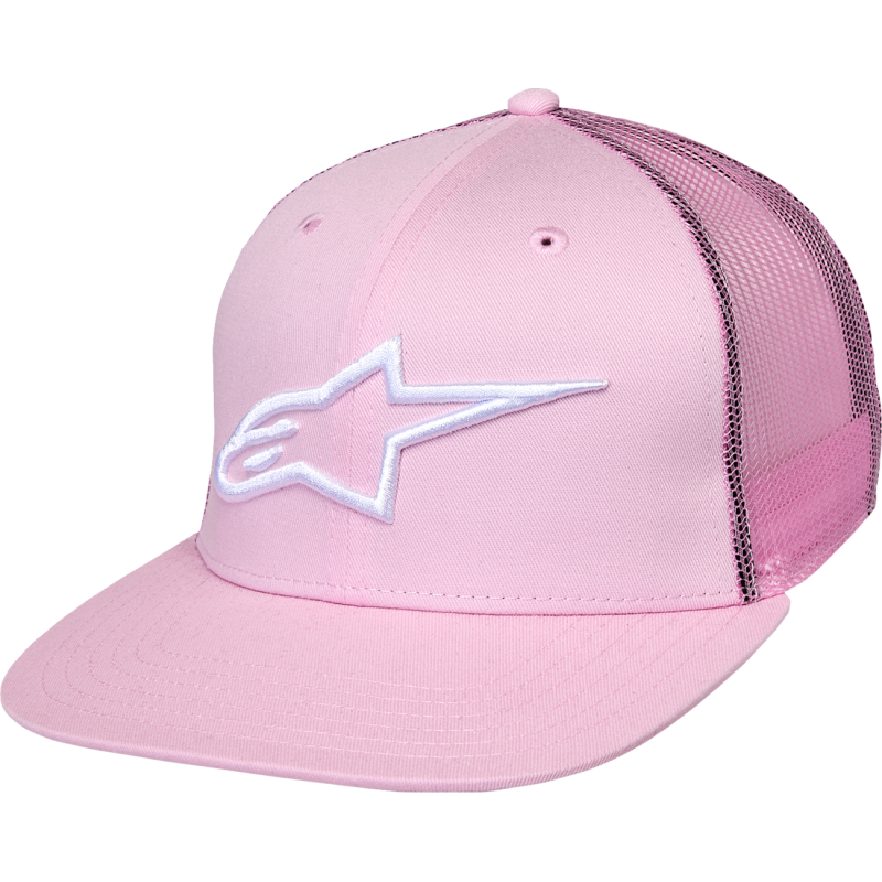 1025-81003-3145-OS ALPINESTARS-CASUALS HAT TRUCKER CORP PINK O/S HAT TRUCKER CORP PINK O/S CAPS & HATS 