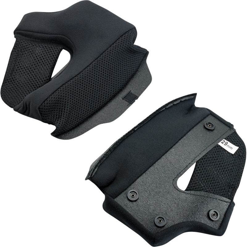 0004-020-0138 BILTWELL CHEEKPADS LANESPLTR 38MM CHEEKPADS LANESPLTR 38MM INTERIOR HELMET PARTS 