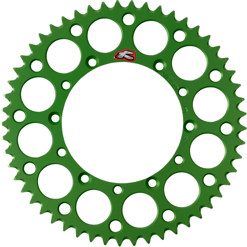 112U-520-53GEGN RENTHAL RENTHAL SPROCKET 112U-520-53 GREEN RENTHAL SPROCKET 112U-520-53 GREEN REAR SPROCKETS - ALUMINIUM/ALLOY 
