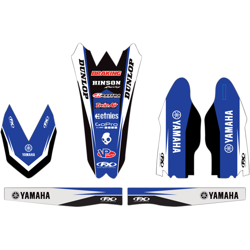 21-50234 FACTORY-EFFEX 18-22 YZ450F STANDARD TRIM KIT (18) 18-22 YZ450F STANDARD TRIM KIT (18) OFFROAD GRAPHICS 