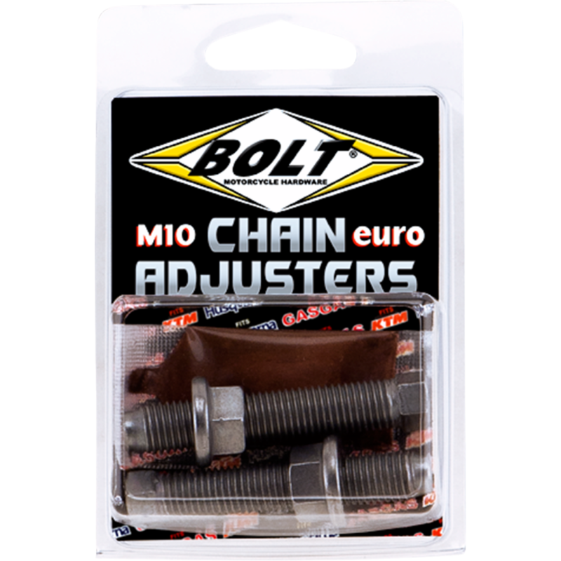 CH-EURO BOLT Chain Adjuster - Euro Style - M10 Chain Adjuster - Euro Style - M10 DRIVE CHAIN SYSTEM PARTS & ACC 
