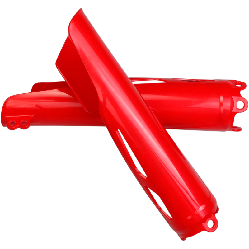 HO04695-070 UFO FORK COVERS CRF R/RX RED FORK COVERS CRF R/RX RED FORK PANELS-COVERS-SKINS 