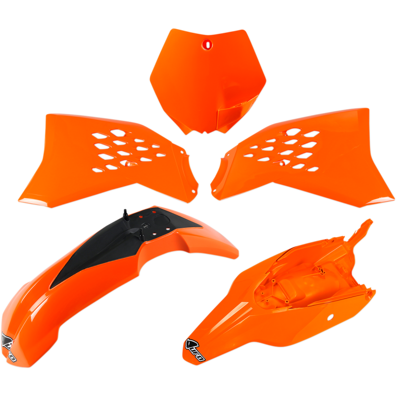KTKIT525-127 UFO BODY KIT KTM65SX 12-14 OR BODY KIT KTM65SX 12-14 OR FENDERS - FOR OFFROAD BIKES 