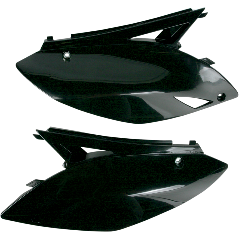 KA04700-001 UFO KXF 450 SIDE PANELS BLACK KXF 450 SIDE PANELS BLACK BODY PANELS-REPLACEMENT TYPE 