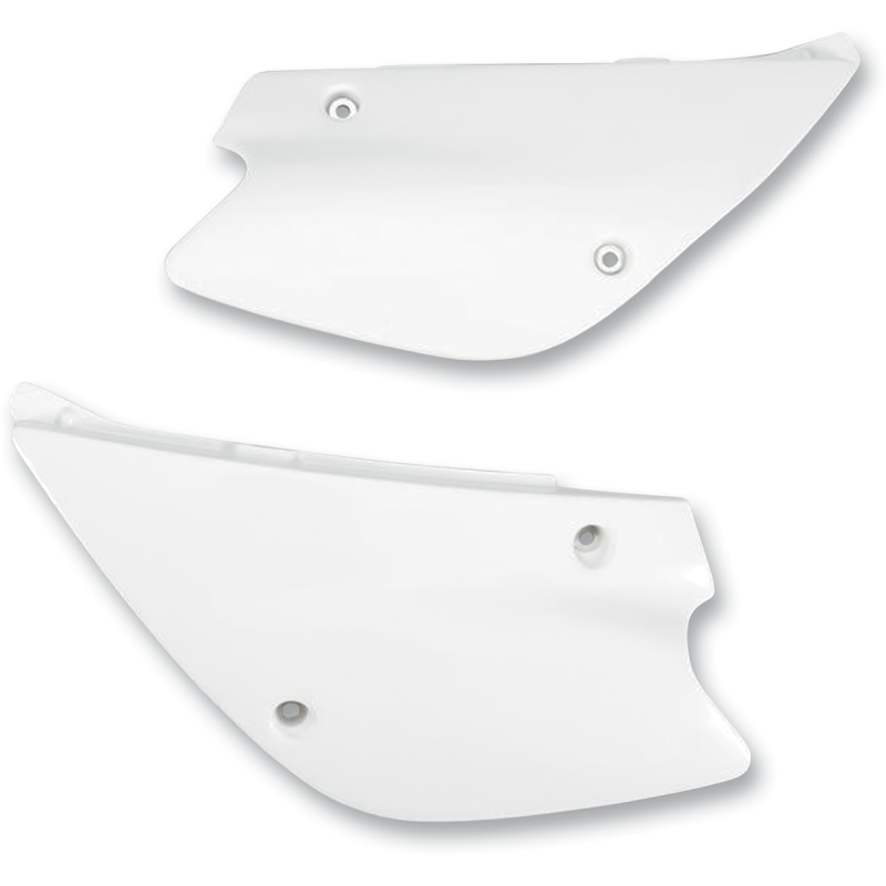 KA03714-047 UFO KX80/85 98-13 SIDE PANELS KX WHITE KX80/85 98-13 SIDE PANELS KX WHITE BODY PANELS-REPLACEMENT TYPE 