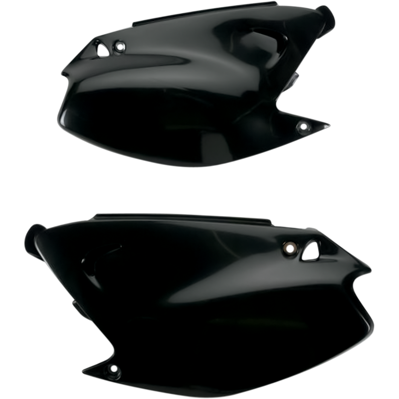 KA03739-001 UFO KX125/250 03-13 SIDE PANELS BLACK KX125/250 03-13 SIDE PANELS BLACK BODY PANELS-REPLACEMENT TYPE 