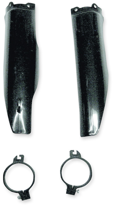 KA03752-001 UFO KX125/250 04 FORK SLIDER PROTECTORS BLCK KX125/250 04 FORK SLIDER PROTECTORS BLCK FORK PANELS-COVERS-SKINS 