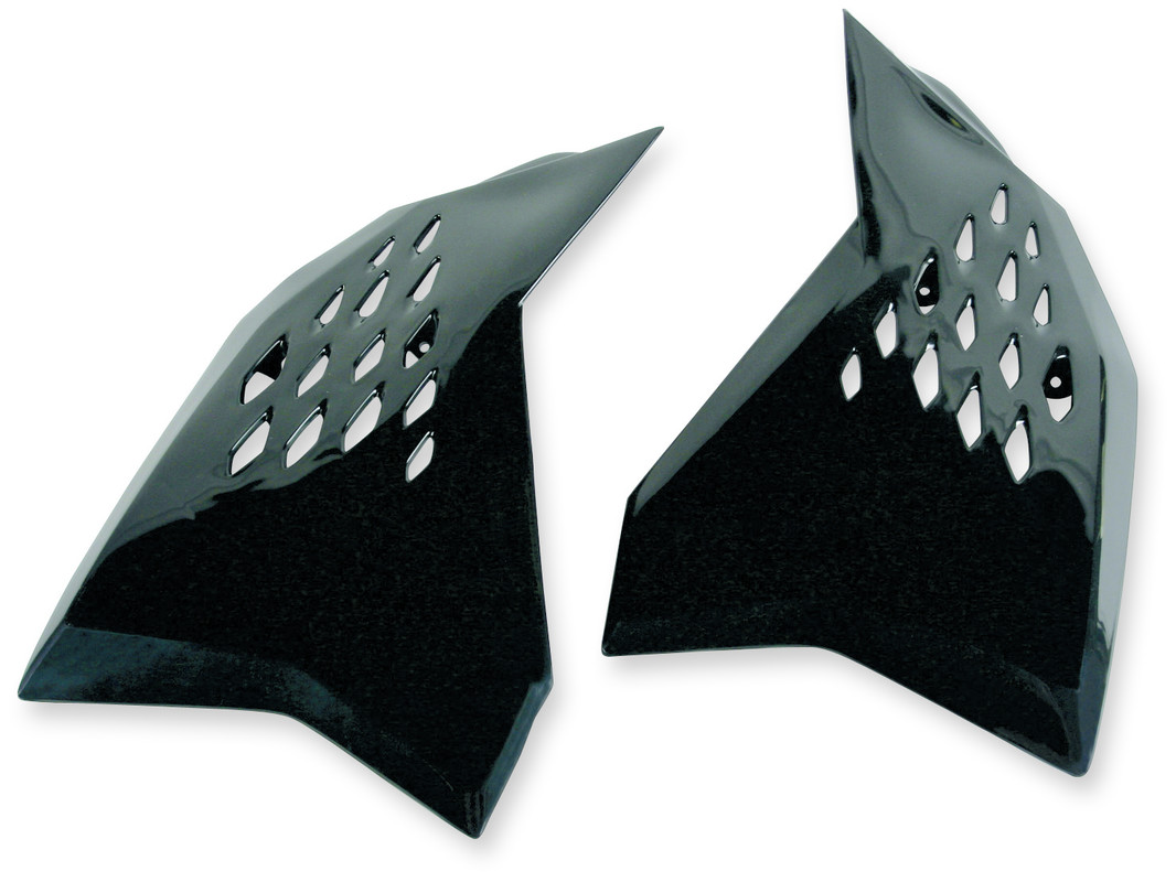 KT03095-001 UFO SX/SXF 07-08 EXC 08 RAD COVERS BLACK SX/SXF 07-08 EXC 08 RAD COVERS BLACK BODY PANELS-REPLACEMENT TYPE 