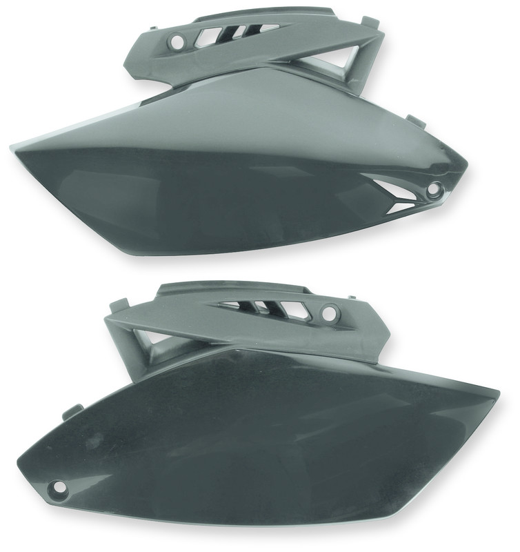 YA04812-001 UFO YZF250 SIDE PANELS BLACK YZF250 SIDE PANELS BLACK BODY PANELS-REPLACEMENT TYPE 