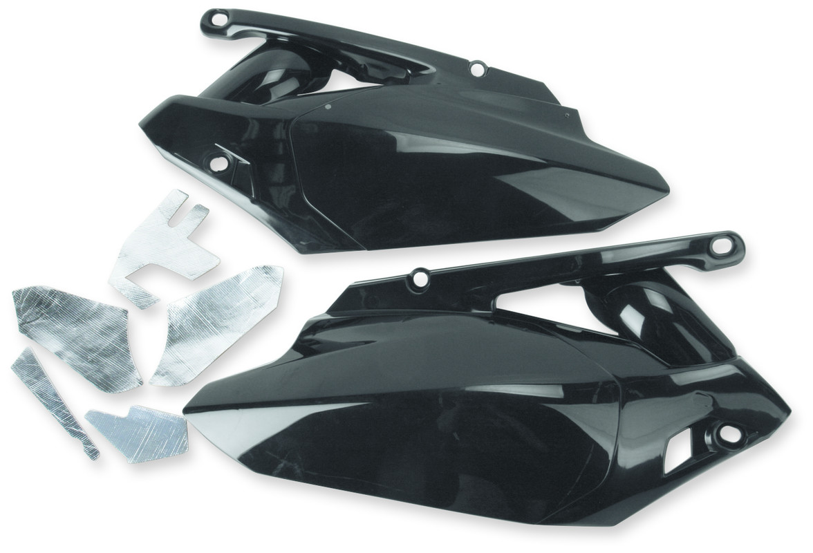 YA04819-001 UFO YZF450 SIDE PANELS BLACK YZF450 SIDE PANELS BLACK BODY PANELS-REPLACEMENT TYPE 