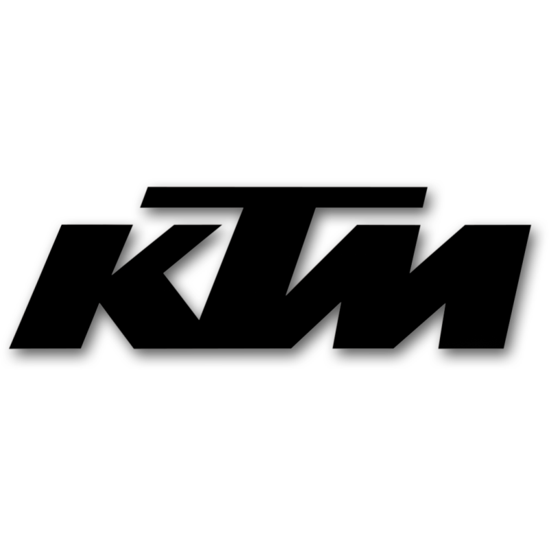 19-94558 FACTORY-EFFEX 5' DIE CUT STICKER - KTM (BLACK) 5' DIE CUT STICKER - KTM (BLACK) STICKERS-DECALS 