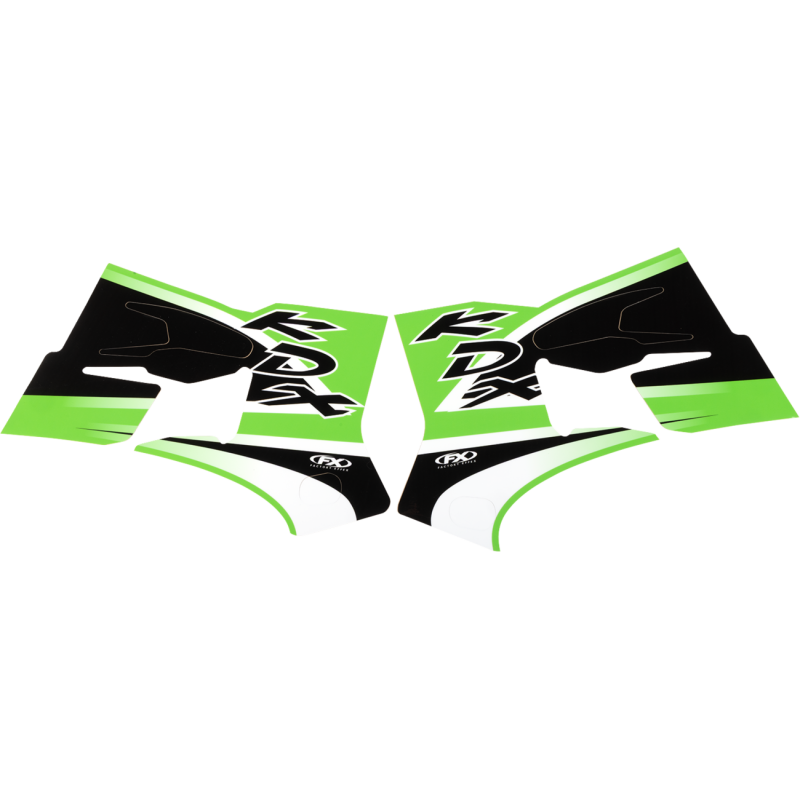 05-2688 FACTORY-EFFEX 95-07 KDX200/220 OEM GRAPHIC KIT (02) 95-07 KDX200/220 OEM GRAPHIC KIT (02) OFFROAD GRAPHICS 