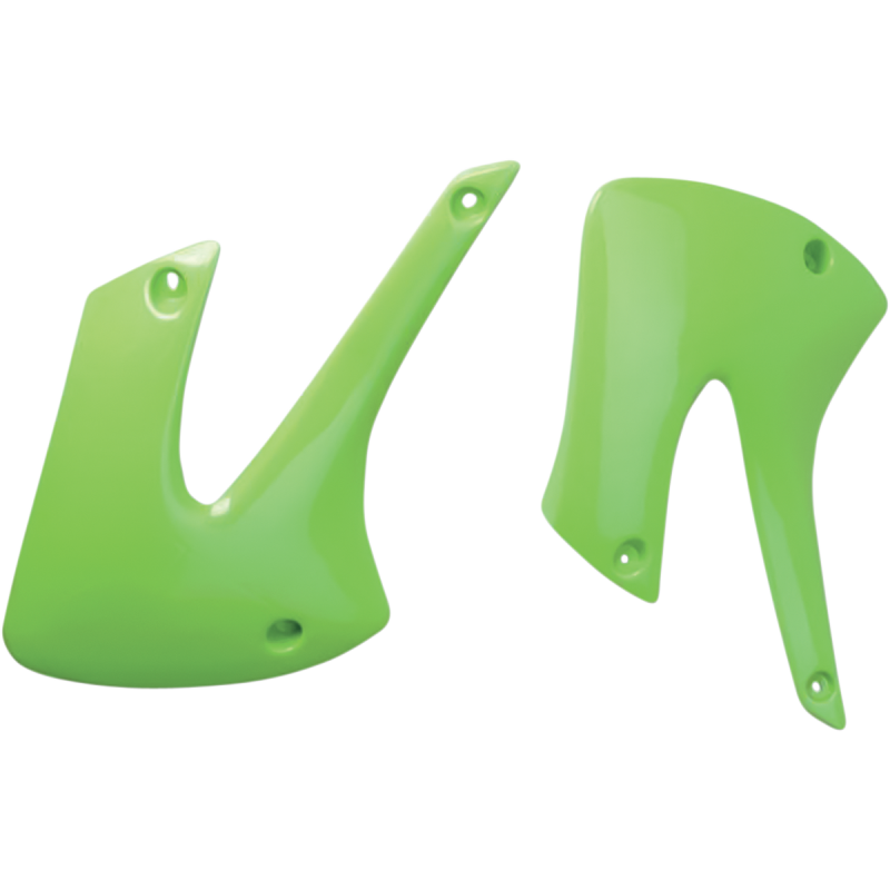 KA03717-026 UFO KX85 01-13 RAD COVER KX GREEN KX85 01-13 RAD COVER KX GREEN BODY PANELS-REPLACEMENT TYPE 