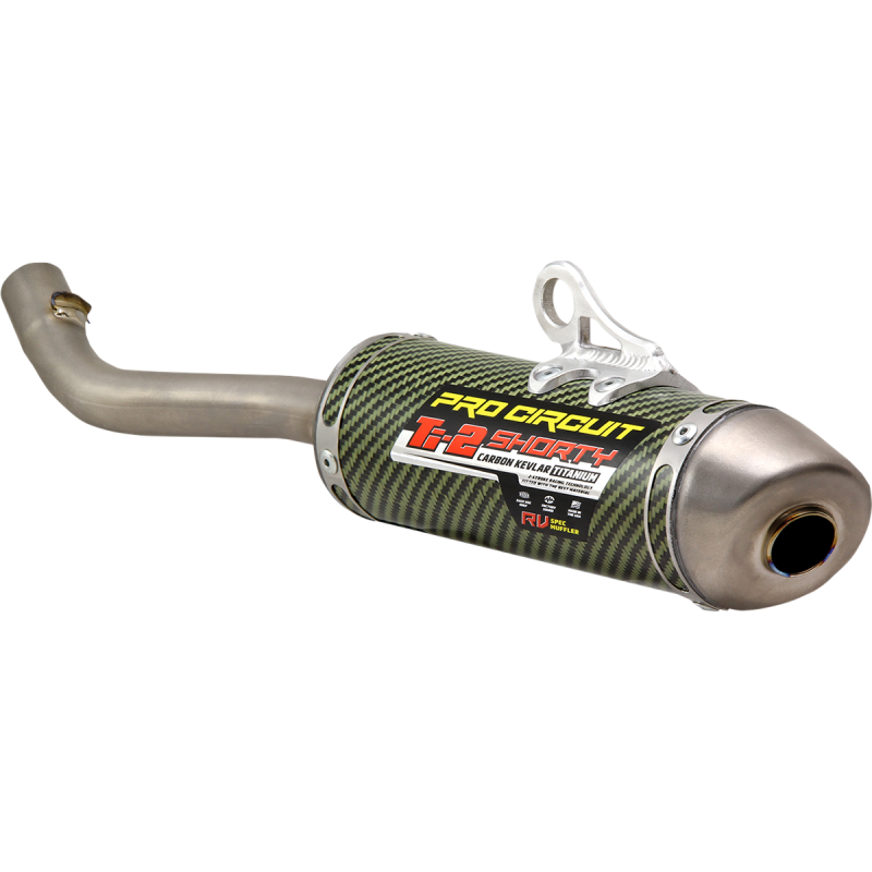1131412K-RV PRO-CIRCUIT 05-21 YZ125 MUFFLER TI-2 R304 RV 05-21 YZ125 MUFFLER TI-2 R304 RV MUFFLERS FOR OFFROAD 