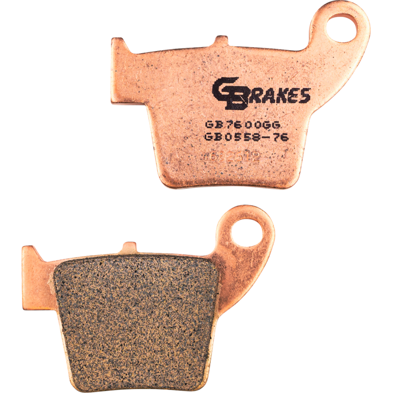 GB0558-76 GBRAKES BRAKE PADS GB0558-76 HH SINTERED BRAKE PADS GB0558-76 HH SINTERED BRAKE PADS - CERAMIC 