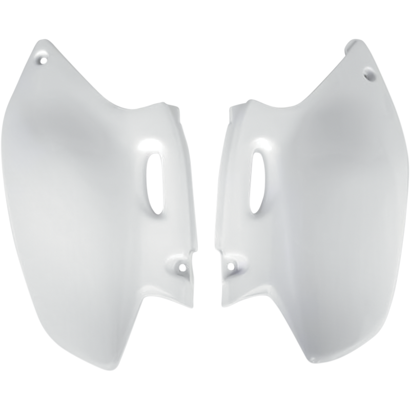 YA03811-046 UFO YZF/WRF250-426 98-02 SIDE PANELS 91WHITE YZF/WRF250-426 98-02 SIDE PANELS 91WHITE BODY PANELS-REPLACEMENT TYPE 