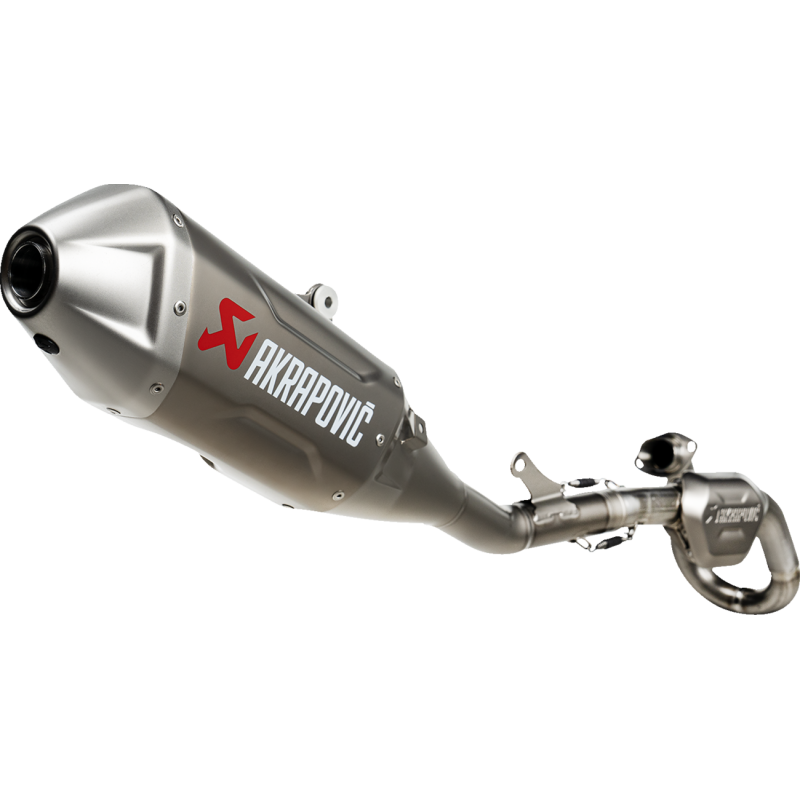S-K4MET9-FDHLTA AKRAPOVIC 24-25 KX450 EVO EXHAUST SYTSEM TI/TI 24-25 KX450 EVO EXHAUST SYTSEM TI/TI SYSTEMS FOR OFFROAD 