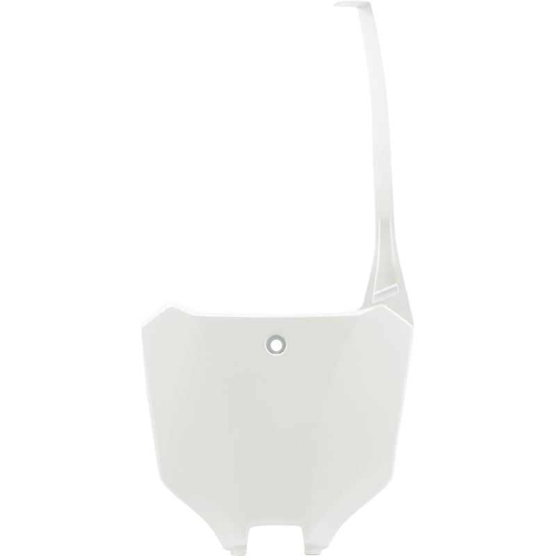 HO05607-041 UFO FRT # PLATE CRF450 21- WHT FRT # PLATE CRF450 21- WHT BODY PANELS-REPLACEMENT TYPE 