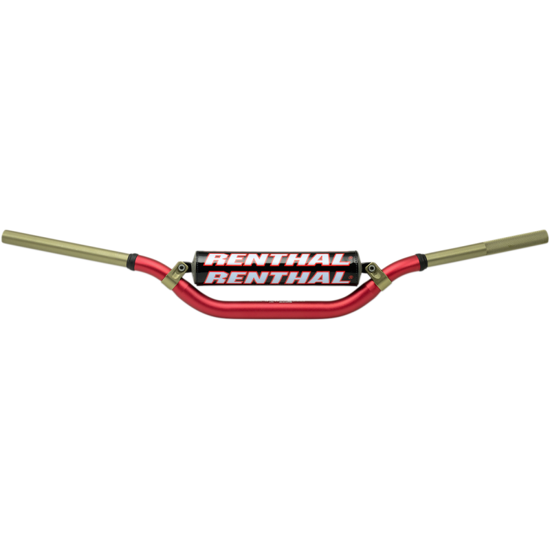 918-01-RD-02-185 RENTHAL RENTHAL TWINWALL HANDLEBAR RED 722 RENTHAL TWINWALL HANDLEBAR RED 722 HANDLEBARS-ALL TYPES 