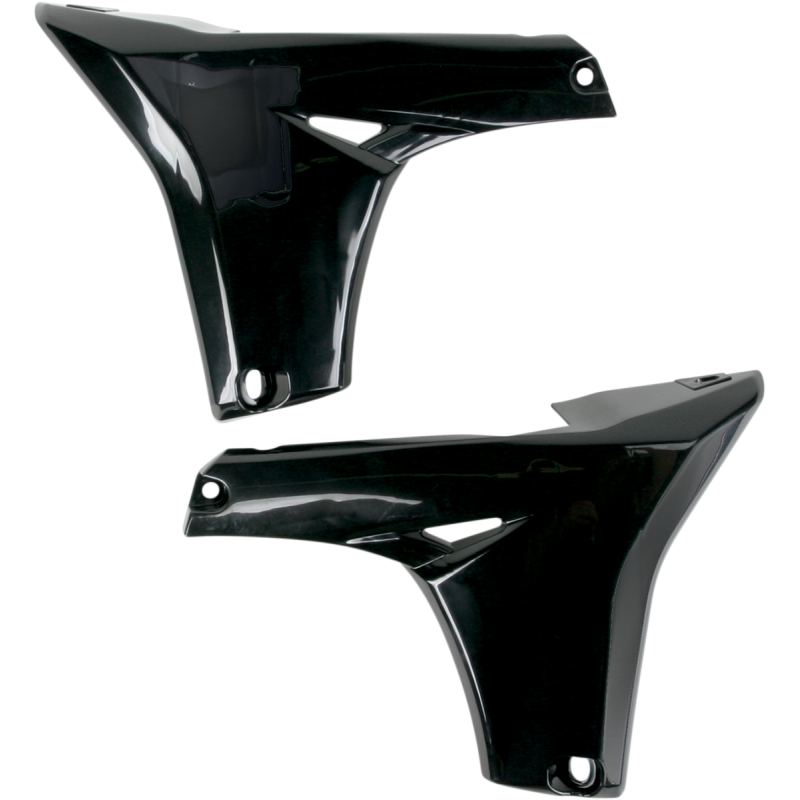 YA04824-001 UFO YZF450 LOWER RAD CVER BLACK YZF450 LOWER RAD CVER BLACK BODY PANELS-REPLACEMENT TYPE 