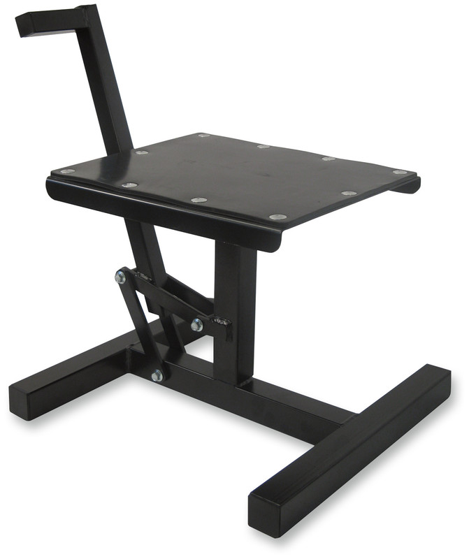 92-6002 MOTORSPORT-PRODUCTS STEEL LIFT STAND BLACK STEEL LIFT STAND BLACK STANDS 