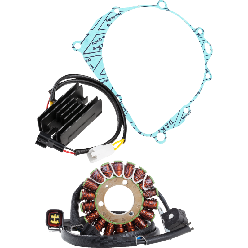99-306H RICKS-MOTORSPORT-ELECTRIC ELECTRICAL KIT - DRZ400 ELECTRIC START ELECTRICAL KIT - DRZ400 ELECTRIC START ALTERNATOR GROUP 