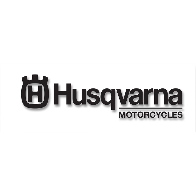 22-94658 FACTORY-EFFEX DECAL 5' DIE CUT HUSQ BLK DECAL 5' DIE CUT HUSQ BLK STICKERS-DECALS 