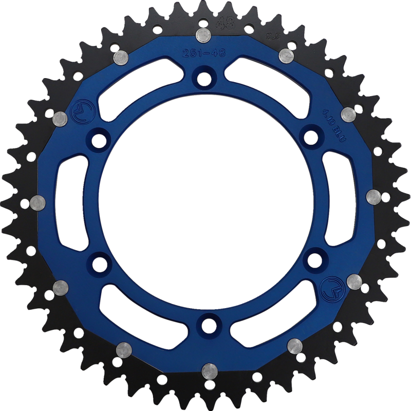 1210-251-48-12X MOOSE-RACING SPROCKET DUAL MSE 48 BL SPROCKET DUAL MSE 48 BL REAR SPROCKETS - STEEL TYPE 