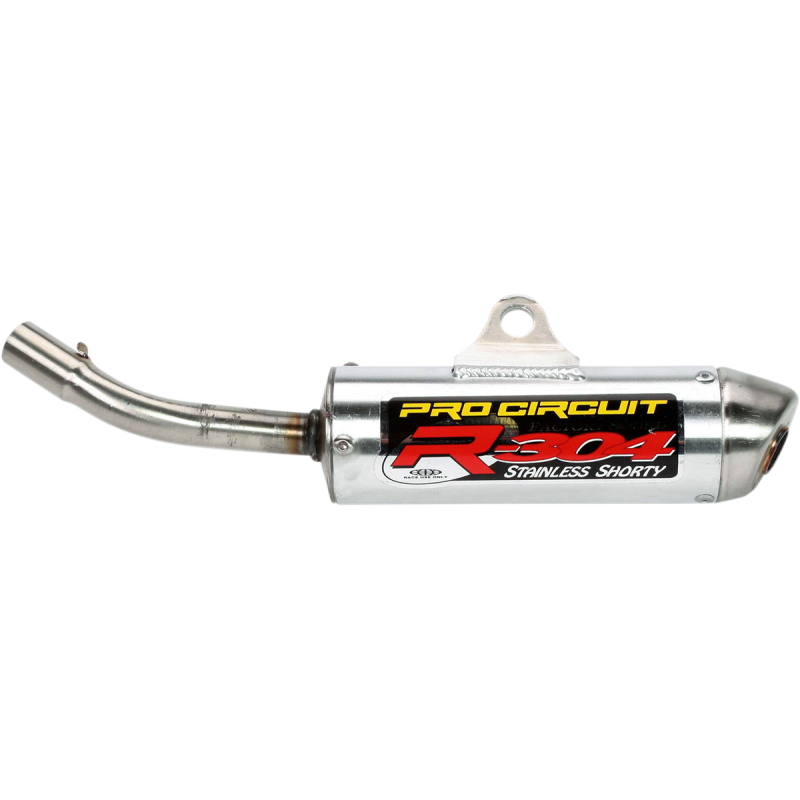 SY93080-RE PRO-CIRCUIT 93-01 YZ80/02-18 YZ85 R304 SHORTY SIL 93-01 YZ80/02-18 YZ85 R304 SHORTY SIL MUFFLERS FOR OFFROAD 