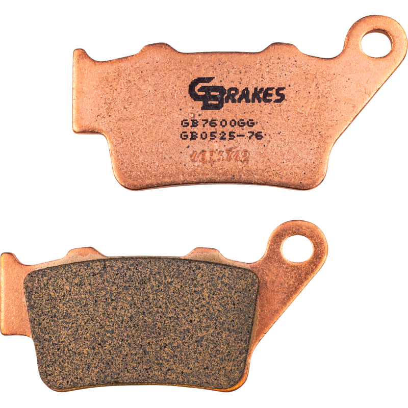 GB0525-76 GBRAKES BRAKE PADS GB0525-76 HH SINTERED BRAKE PADS GB0525-76 HH SINTERED BRAKE PADS - CERAMIC 
