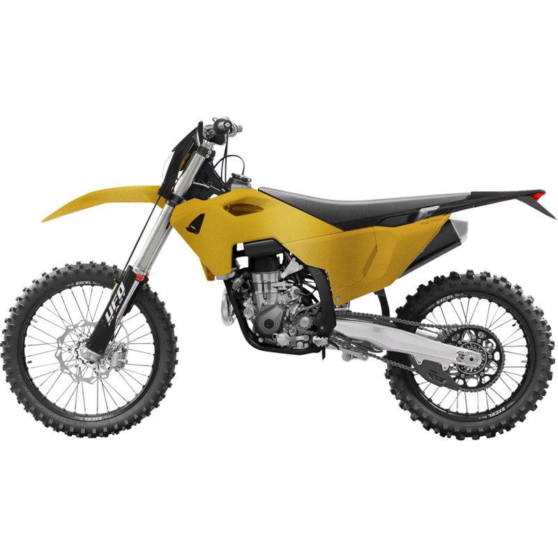 HUKIT627F-024 UFO UFO BODY KIT GOLD/BLK UFO BODY KIT GOLD/BLK FENDERS - FOR OFFROAD BIKES 