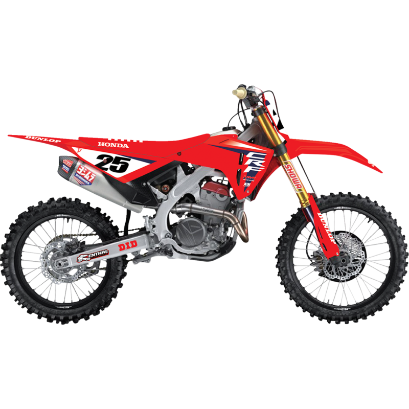 20-10-955 DCOR-VISUALS GRAPHIC KIT COMPLETE 25 HRC GRAPHIC KIT COMPLETE 25 HRC OFFROAD GRAPHICS 