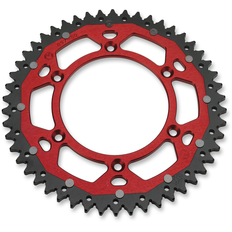 1210-210-50-13X MOOSE-RACING SPROCKET DUAL MSE 50 RD SPROCKET DUAL MSE 50 RD REAR SPROCKETS - STEEL TYPE 