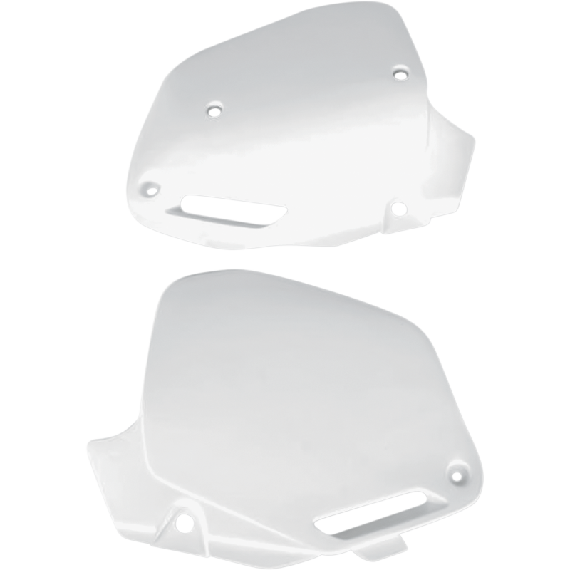 HO02626-041 UFO CR500 91-01 SIDE PANELS WHITE CR500 91-01 SIDE PANELS WHITE BODY PANELS-REPLACEMENT TYPE 