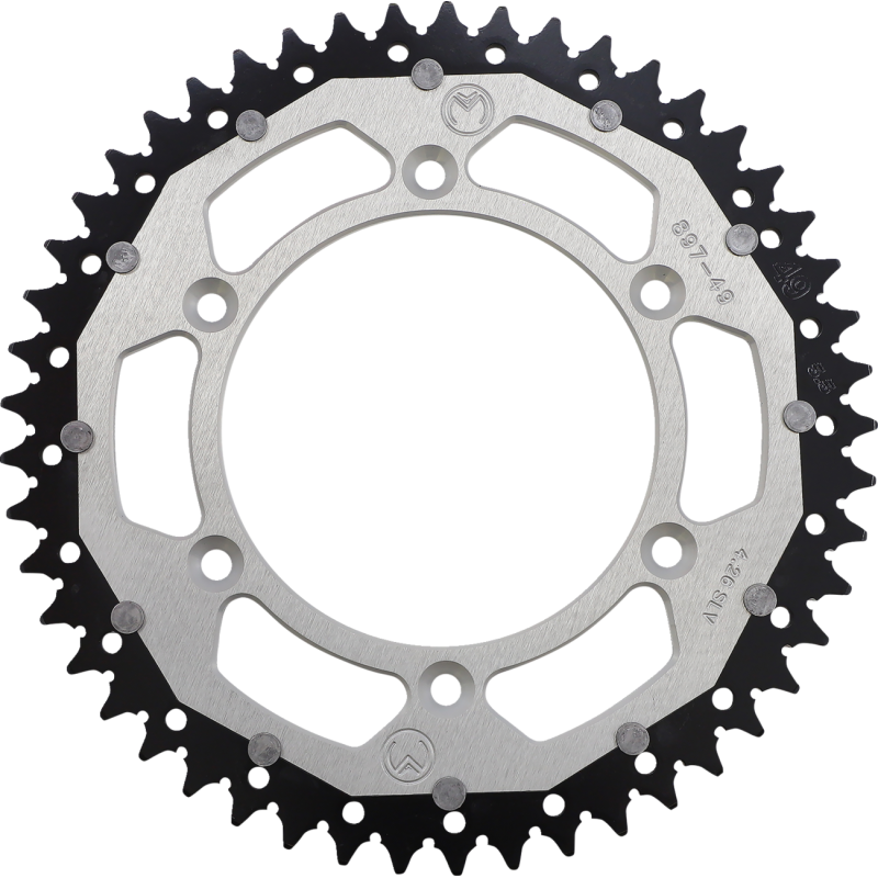 1210-897-49-11X MOOSE-RACING SPROCKET DUAL MSE 49 SL SPROCKET DUAL MSE 49 SL REAR SPROCKETS - STEEL TYPE 