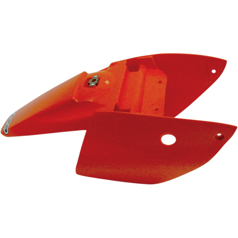 KT03073-127 UFO KTM65 02-08 RR FENDR W/ SIDE PANELS 98OR KTM65 02-08 RR FENDR W/ SIDE PANELS 98OR FENDERS - FOR OFFROAD BIKES 