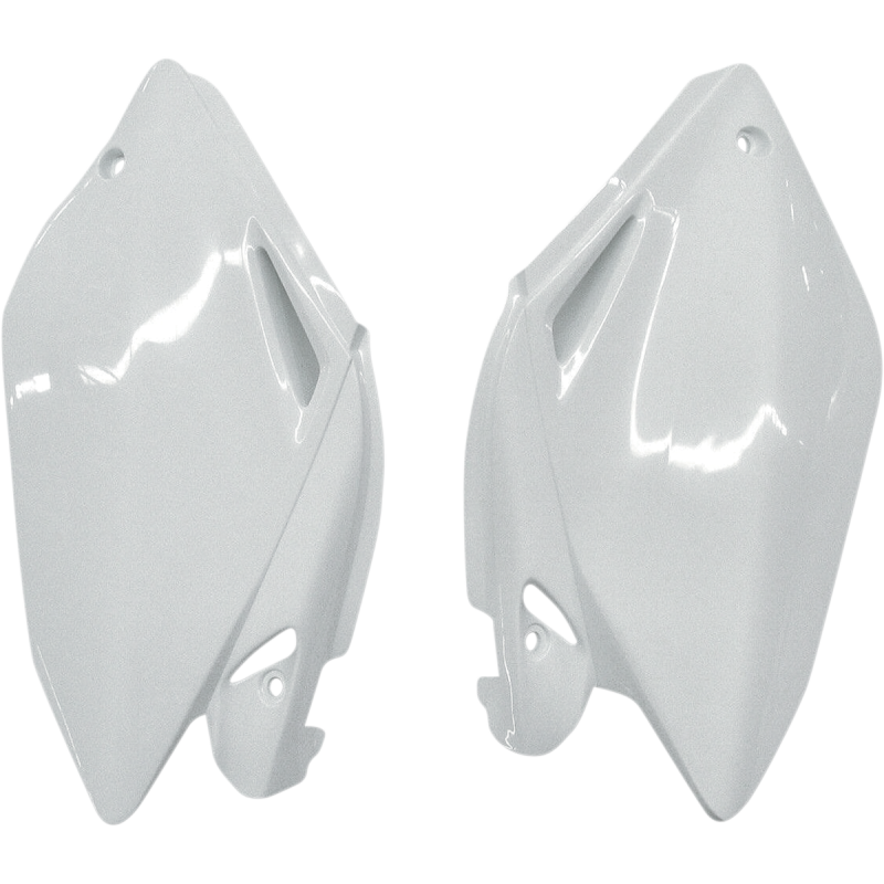 HO03635-041 UFO CRF250R 04-05 SIDE PANELS WHITE CRF250R 04-05 SIDE PANELS WHITE BODY PANELS-REPLACEMENT TYPE 