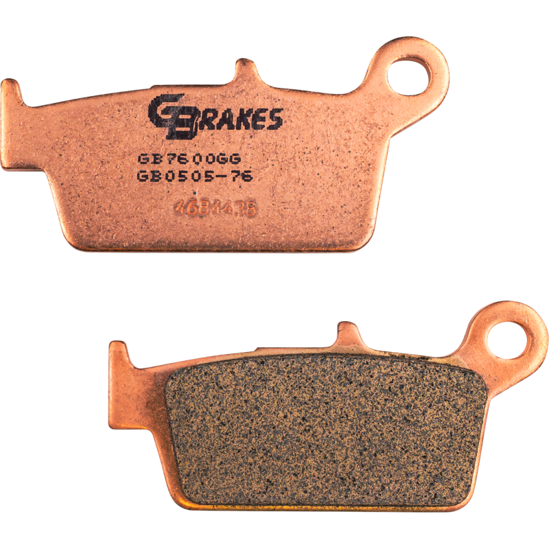 GB0505-76 GBRAKES BRAKE PADS GB505-76 HH SINTERED BRAKE PADS GB505-76 HH SINTERED BRAKE PADS - CERAMIC 