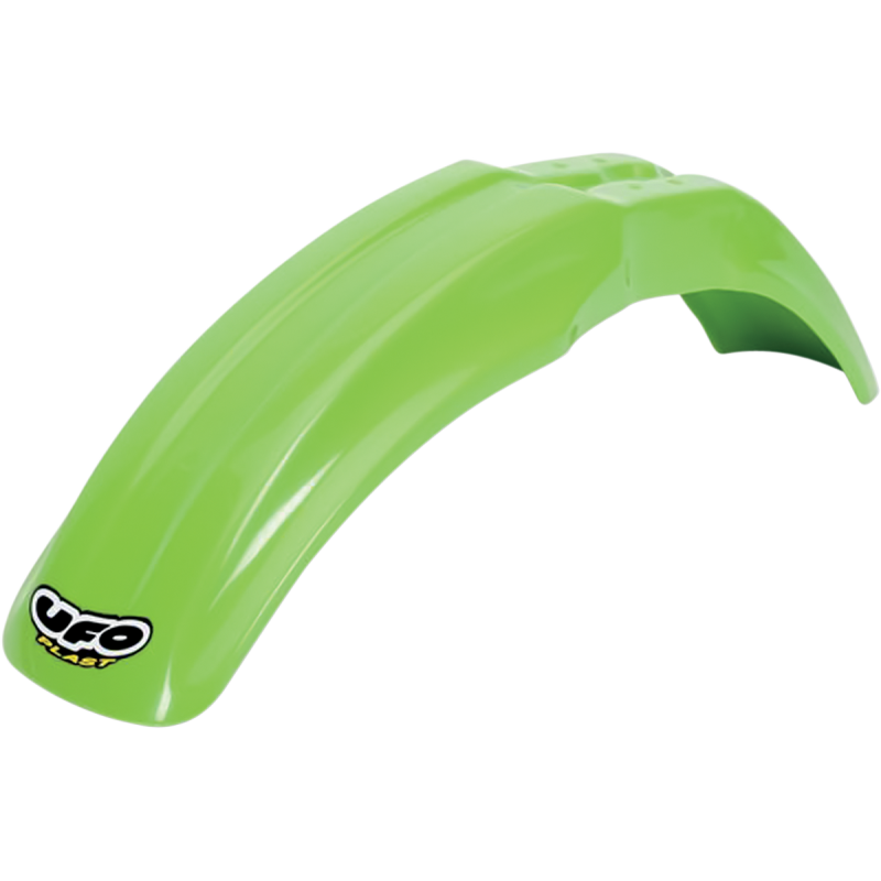 KA02757-026 UFO KX80/85 91-08 FRONT FENDER KX GREEN KX80/85 91-08 FRONT FENDER KX GREEN FENDERS - FOR OFFROAD BIKES 