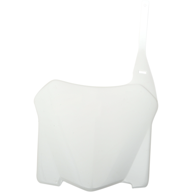 HO04629-041 UFO CRF250/450R 2008 FRONT # PLATE WHITE CRF250/450R 2008 FRONT # PLATE WHITE BODY PANELS-REPLACEMENT TYPE 
