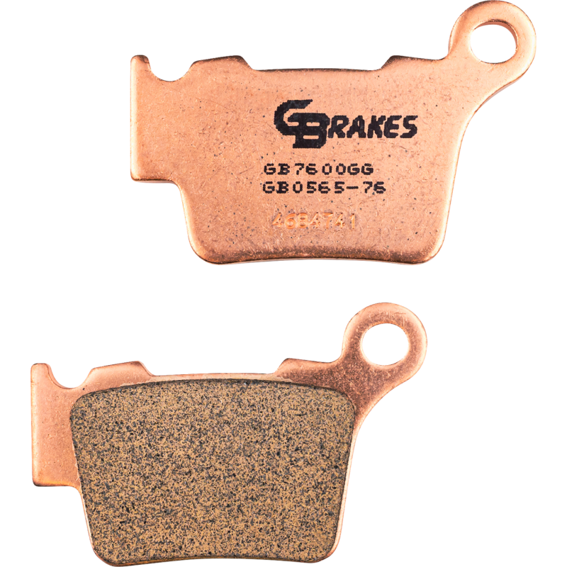 GB0565-76 GBRAKES BRAKE PADS GB0565-76 HH SINTERED BRAKE PADS GB0565-76 HH SINTERED BRAKE PADS - CERAMIC 
