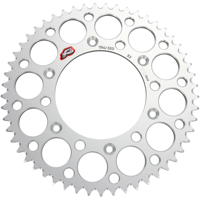 154U-520-53GRSI RENTHAL RENTHAL SPROCKET 154U-520-53 SILVER RENTHAL SPROCKET 154U-520-53 SILVER REAR SPROCKETS - ALUMINIUM/ALLOY 