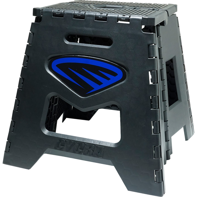 1CYC-2038-62 CYCRA FOLDING MOTOSTAND - BACK W/ BLUE DECAL FOLDING MOTOSTAND - BACK W/ BLUE DECAL STANDS 